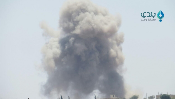 غارات مجهولة تستهدف مستودعات ل...