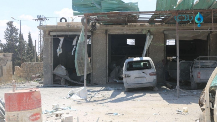 شهداء بقصف على إدلب وهجوم يسته...