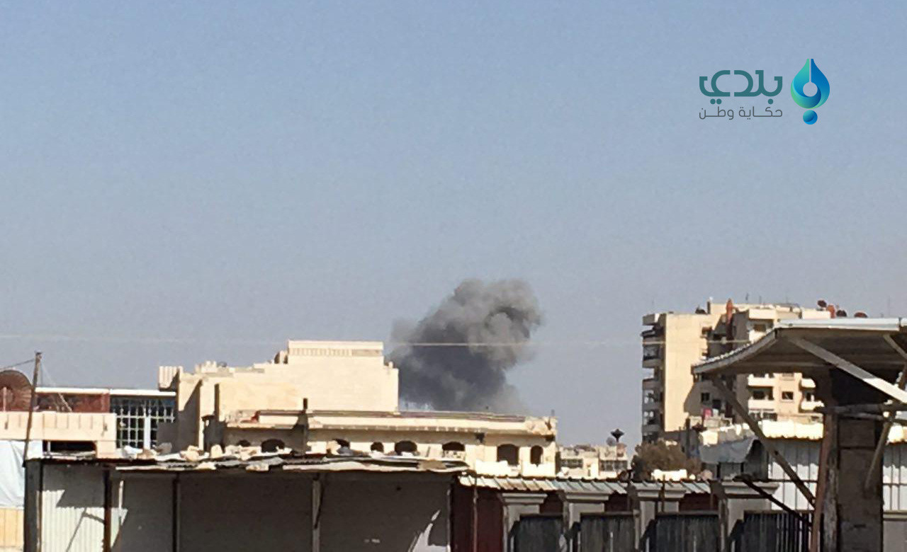 قصف مكثف للنظام على حي الوعر ا...