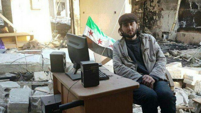 منشد الثورة في ريف دمشق يودع ا...