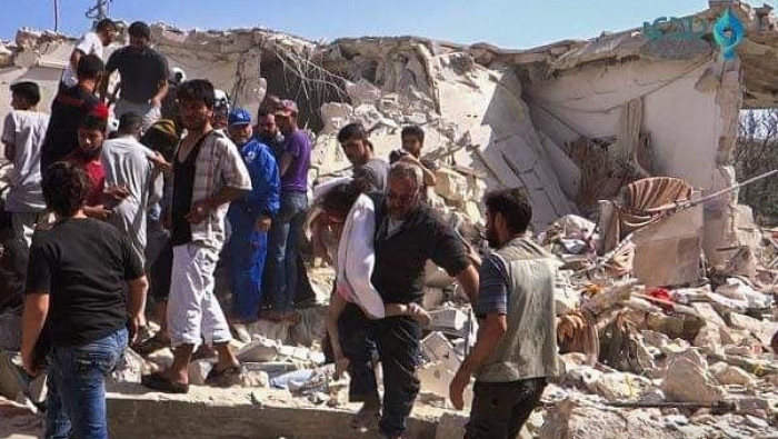 في إدلب وحدها.. طائرات النظام...