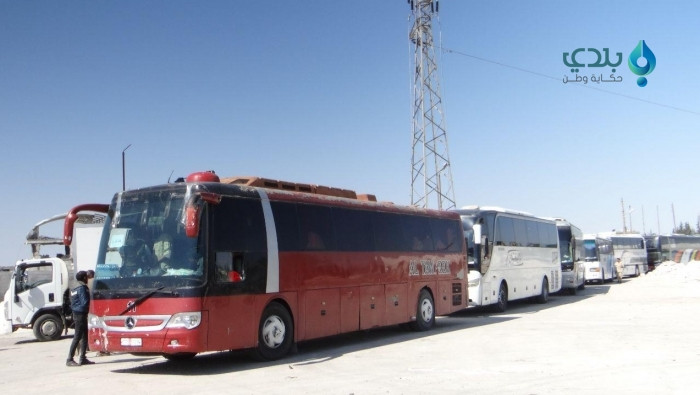 وصول الدفعة الأخيرة من مهجري ا...