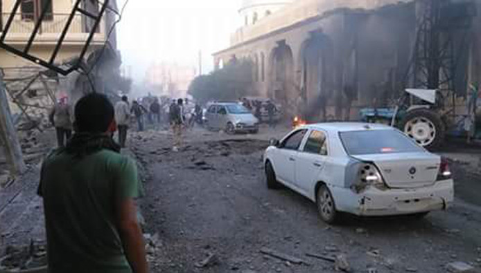 الطيران الروسي يواصل قتل السور...