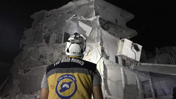 انهيار مبنى في أريحا بعد أيام...