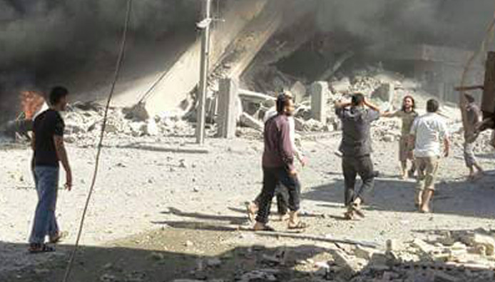 مسؤول فرنسي: غارات روسيا استهد...