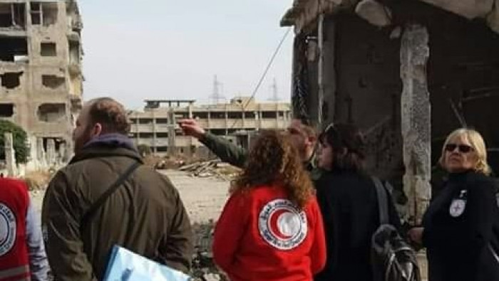 الصليب الأحمر الدولي يزور الحج...