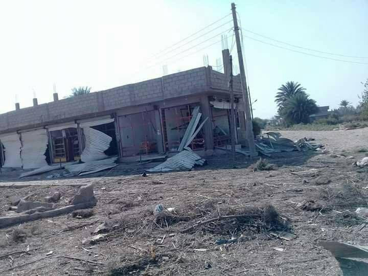 طيران النظام يرتكب مجزرة بمناط...