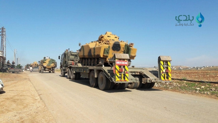 وفد استطلاع تركي يدخل إلى ريفي...