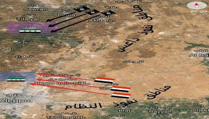 معارك النظام والتنظيم شمال حلب...