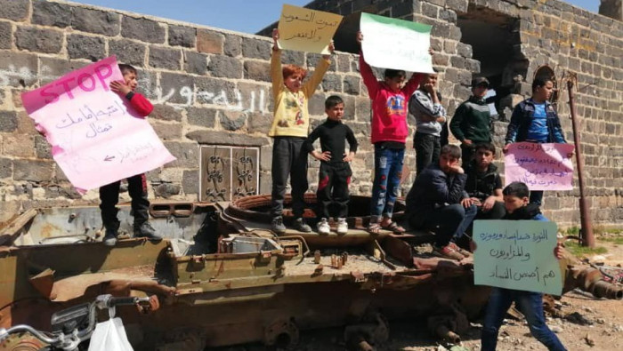 الائتلاف يشيد بحراك أبناء درعا...