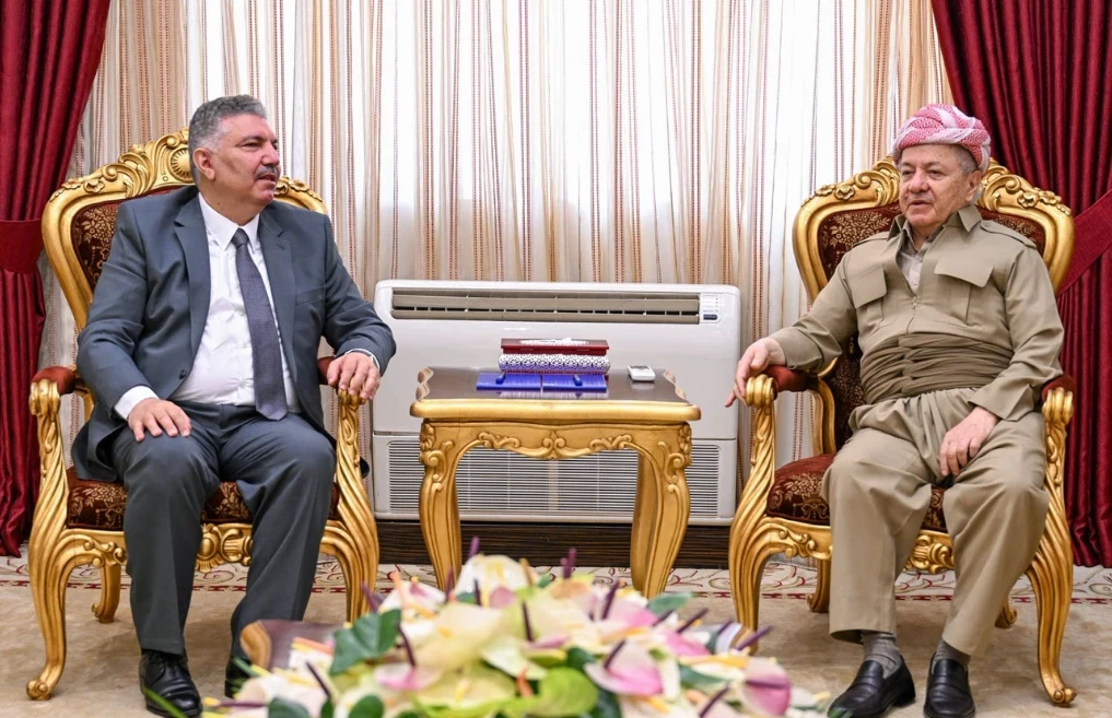 بعد اجتماعه بـ"البارزاني".. رئ...