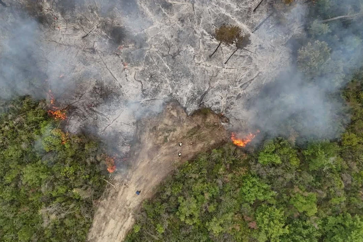 حرائق جبل التركمان تستمر والفر...