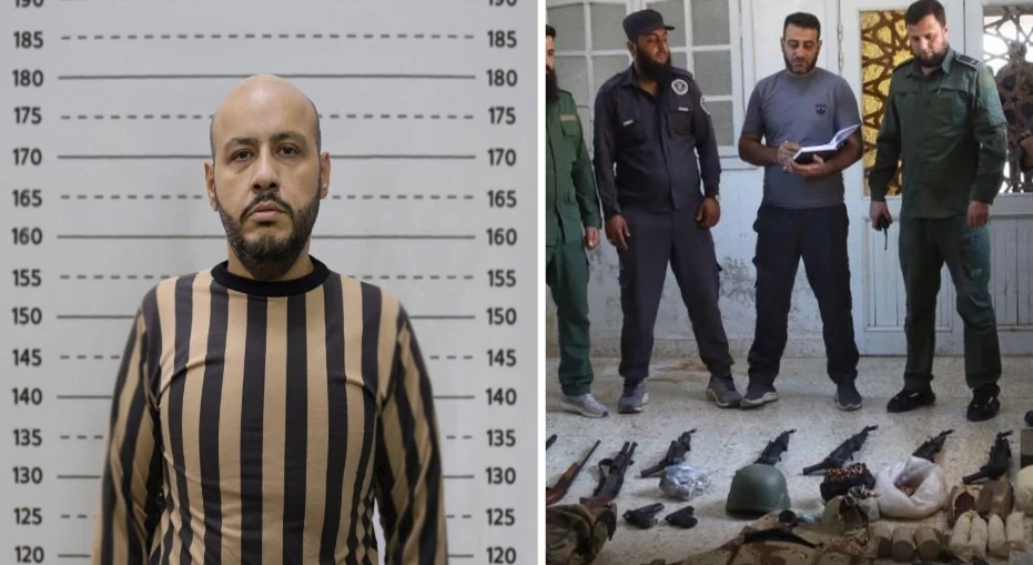 القوات الأمنية السورية توجه ضر...