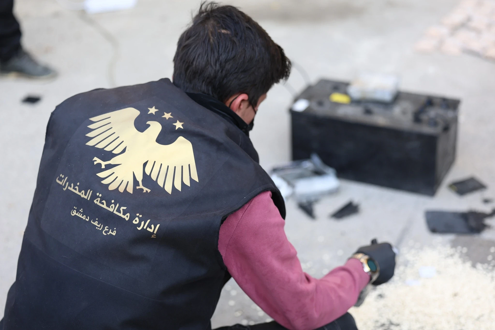 ريف دمشق: تفكيك شبكة مخدرات وض...