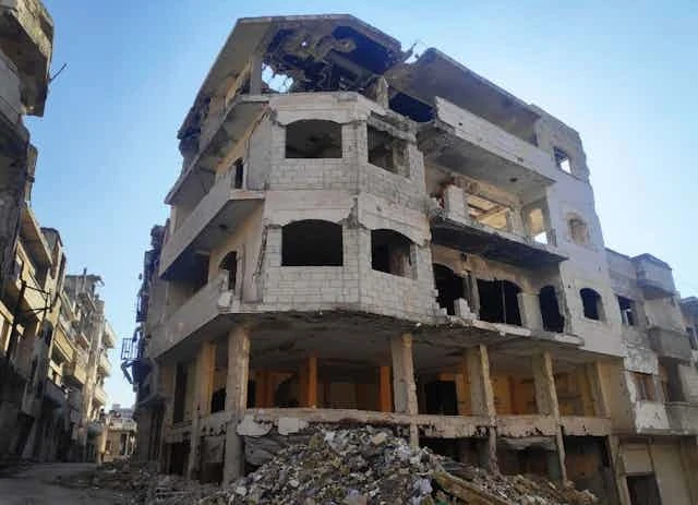 حلب تسمح بترميم العقارات المخا...