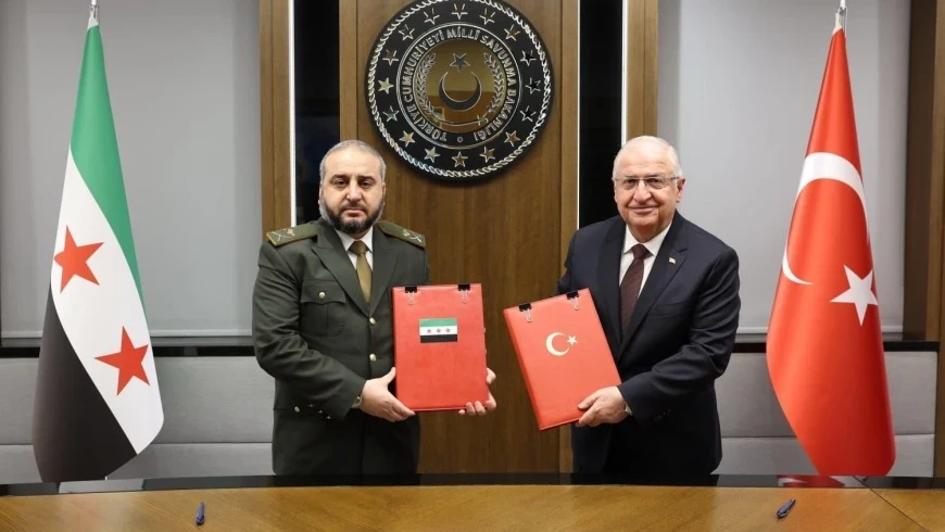 سوريا وتركيا توقعان مذكرة تعاو...