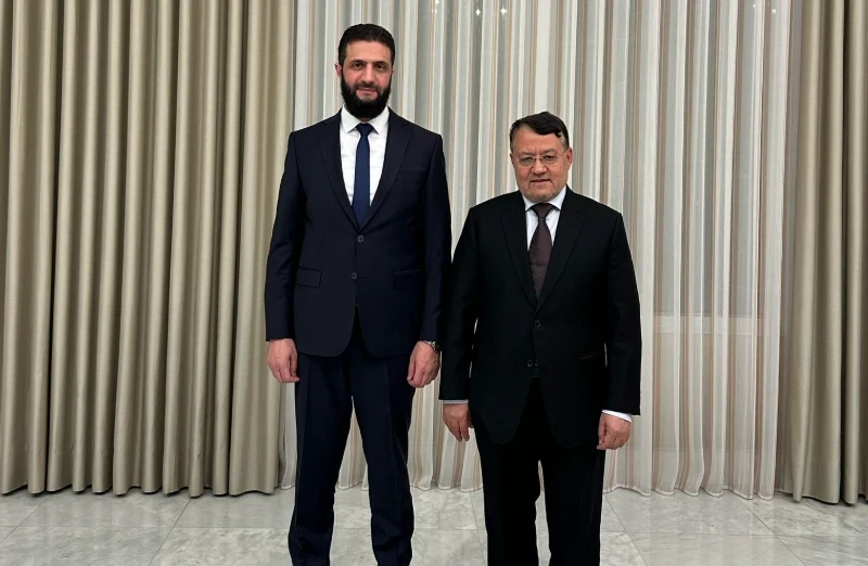 "زيدان": مشاركة "الشرع" باجتما...