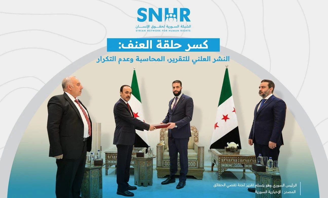 منظمات سورية تطالب الشرع بنشر...