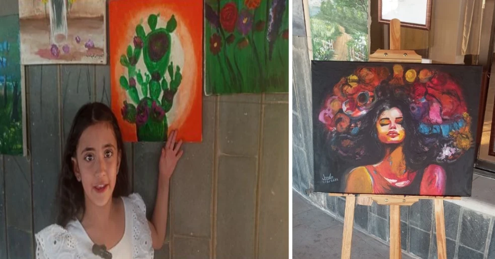 "بدايتي".. معرض فني بالسويداء...