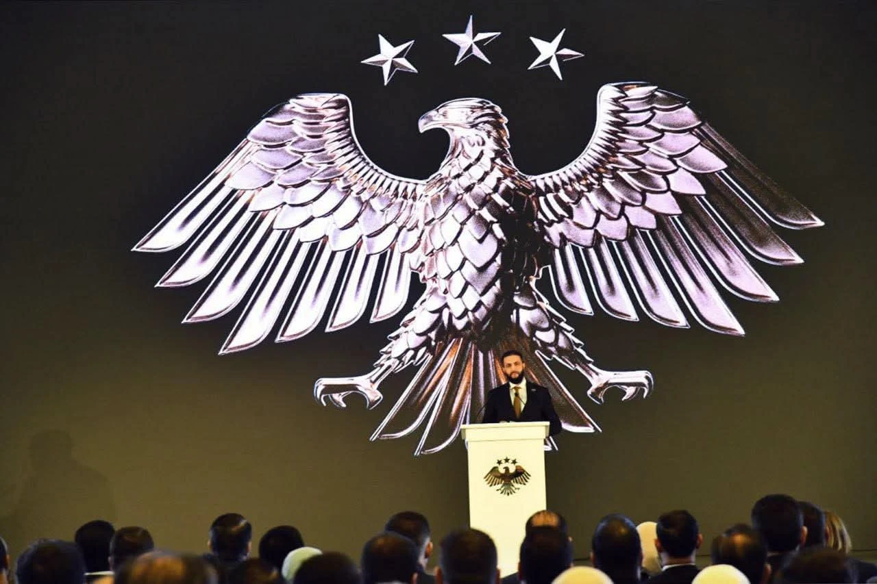 أحمد الشرع في حفل اطلاق الهوية...