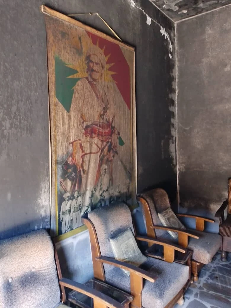 اندلاع حريق بمكتب المجلس الوطن...