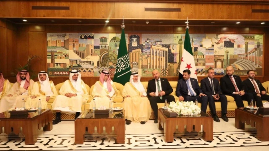 وفد سعودي يصل دمشق لتوقيع اتفا...