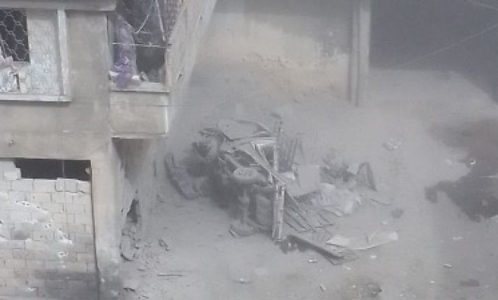 إصابة طفلين بقصف النظام على اريحا جنوب إدلب 